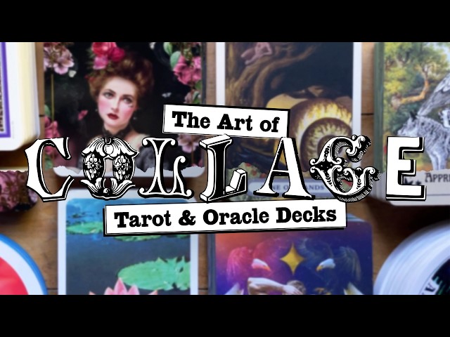Collage Decks Through the Eyes of a Designer ✂️ Tarot & Oracle Collection Walkthrough