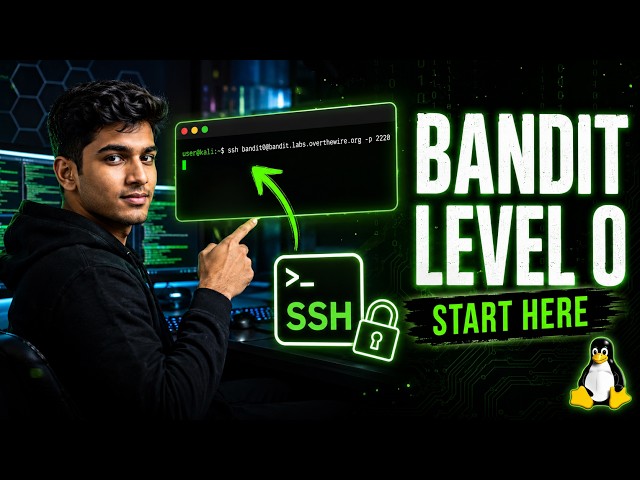 OverTheWire Bandit Level 0 – Complete Beginner Walkthrough