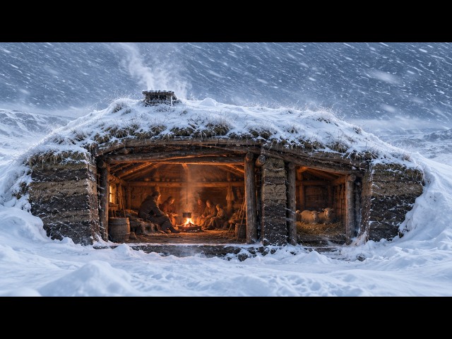 How Did the Vikings Survive −40 °C Under the Snow? The Secret of the Turf Houses