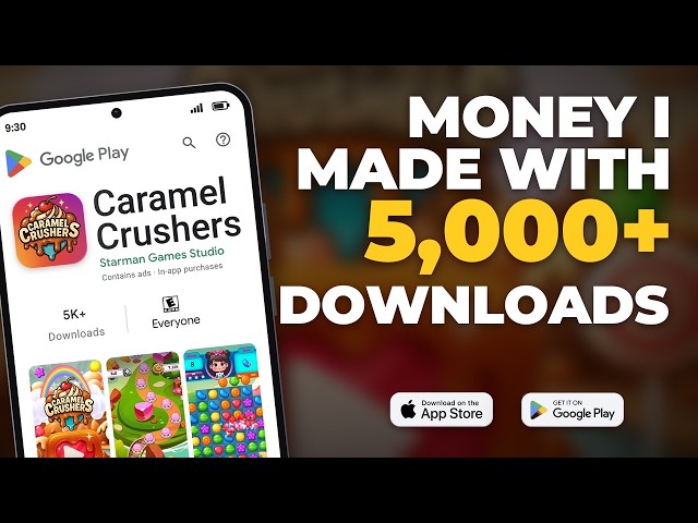 How Much Money My First Mobile Game Made On Android & App Store (After 2 Months) 💰