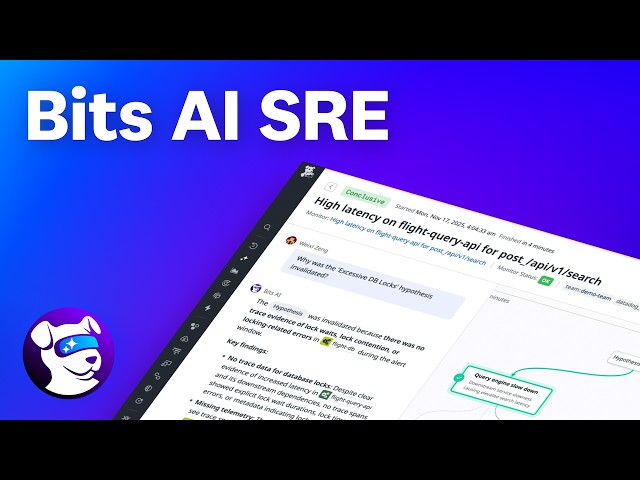 Datadog Bits AI SRE: Your new teammate for on-call shifts