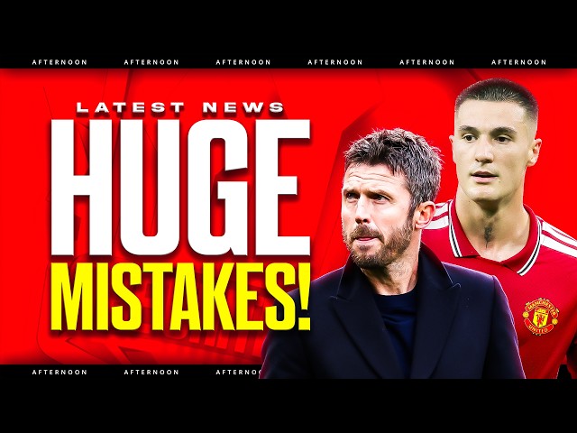 United's TRANSFER Plan EXPOSED! Man United News