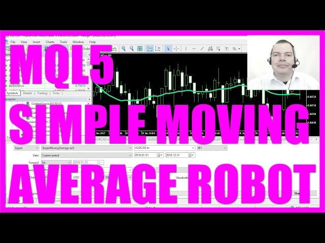 MQL5 Tutorial - Simple Moving Average Robot