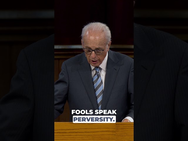 "We’re living in a world of fools."