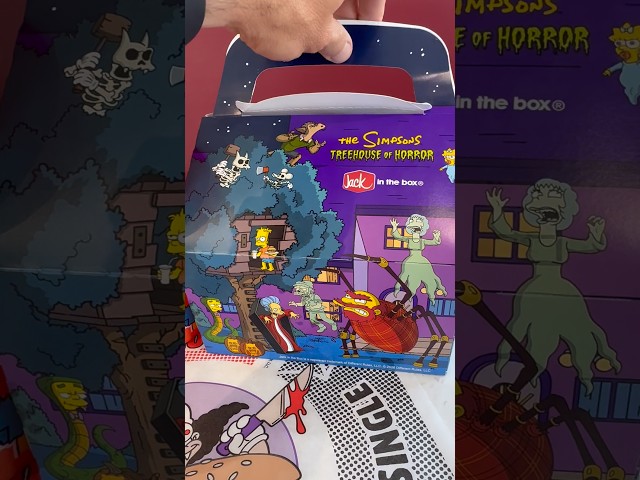 We got the Jack in the box Simpsons meal and it was amazing!!!!!