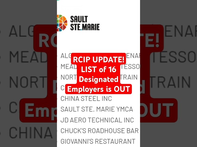 These Employers have been Approved to bring you to Canada #short #shortvideo #shorts #shortsfeed