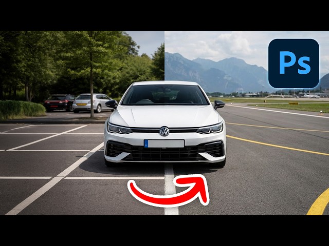 How To Easily Change The Scene Of An Image In Photoshop