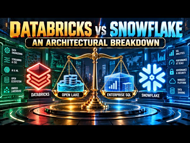 Databricks vs. Snowflake :- An Architectural Breakdown