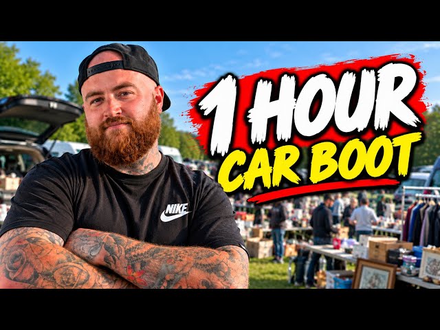 I Only Had 1 HOUR at This Car Boot Sale!
