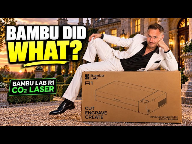 I Tried The Bambu Lab R1 Laser Module: Here's What Happened