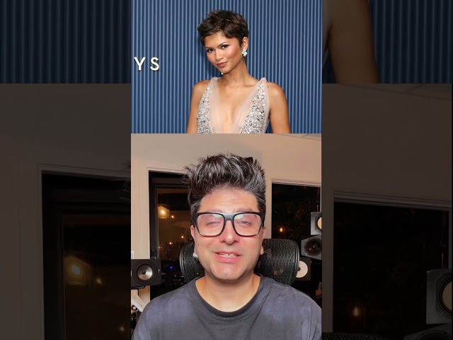 Zendaya’s hair at the Emmys