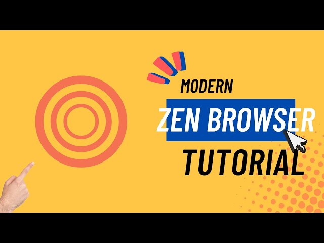 Zen Browser Tutorial || The browser wars are not over!