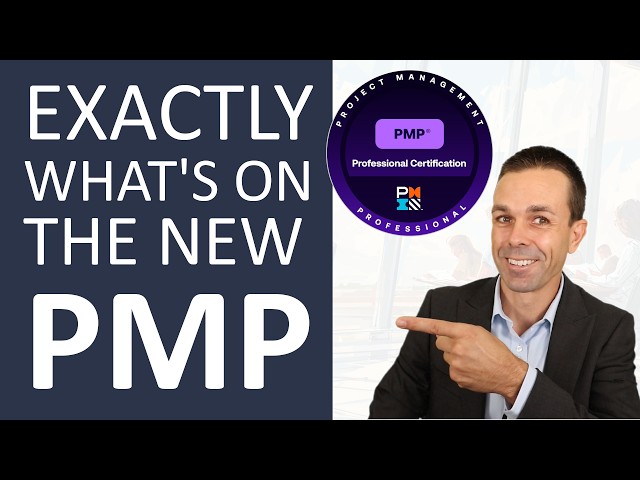 Here it is - Exactly what's on the new PMP Exam