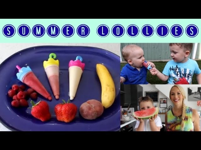Homemade Summer Ice Lollies