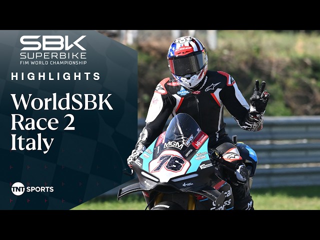 CHAMPION IS CROWNED! 🏆 | 2026 WorldSBK Race 2 Italy | World Superbike Highlights