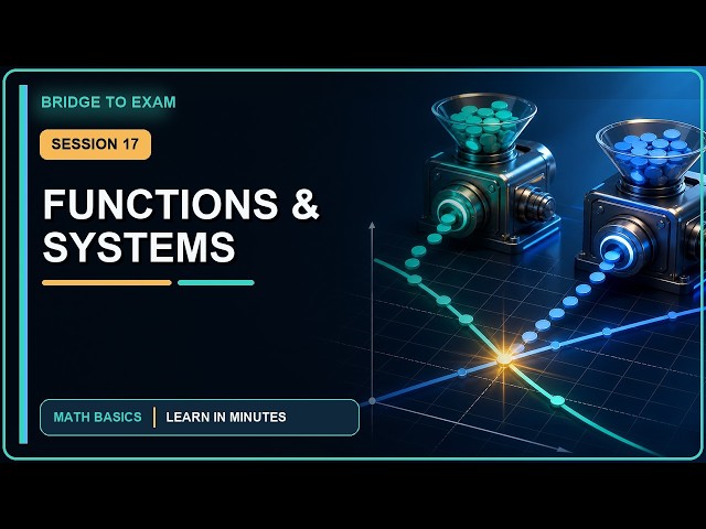 17   Functions, Systems, and Algebraic Modeling