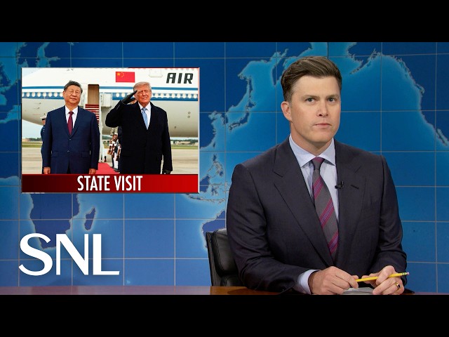 Weekend Update: Trump Picks Up China’s President from Airport, Netanyahu Addresses U.N. - SNL