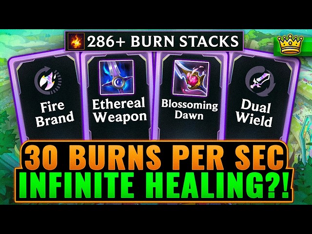 Stacking 30 Burns Per Second: Infinite Burns + Infinite Healing Exodia | League Arena Gameplay