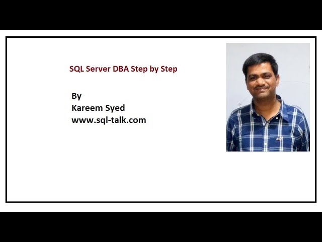 SQL Install using config file