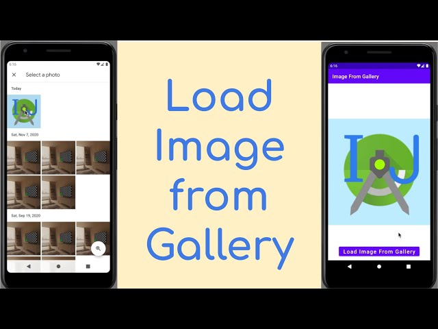 Android Pick Image from Gallery | Tutorial