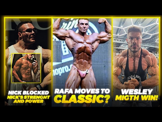 Rafael Brandao MOVES TO CLASSIC? + Wesley Vissers MIGHT WIN THE OLYMPIA + Nick Walker BLOCKED NSP