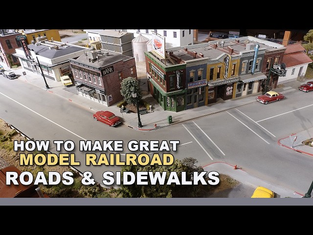 PLANNING YOUR OWN HO MODEL RAILROAD TOWN