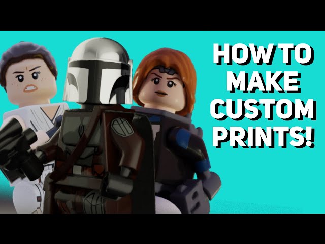 How To Create Custom Prints on Mecabricks!