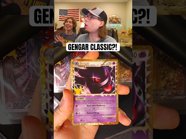 One of the coolest classics! #pokemon #pokemoncards #pokemon30thanniversary #30thcelebration #gengar