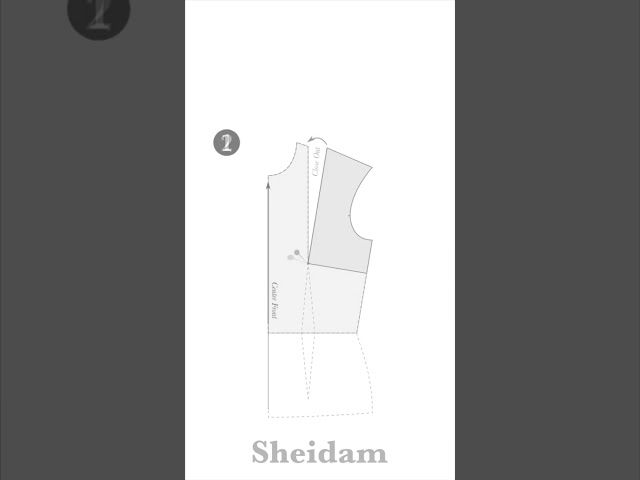 Pattern Making Tips - How to rotate you bust dart - basics - garment construction - fashion resource