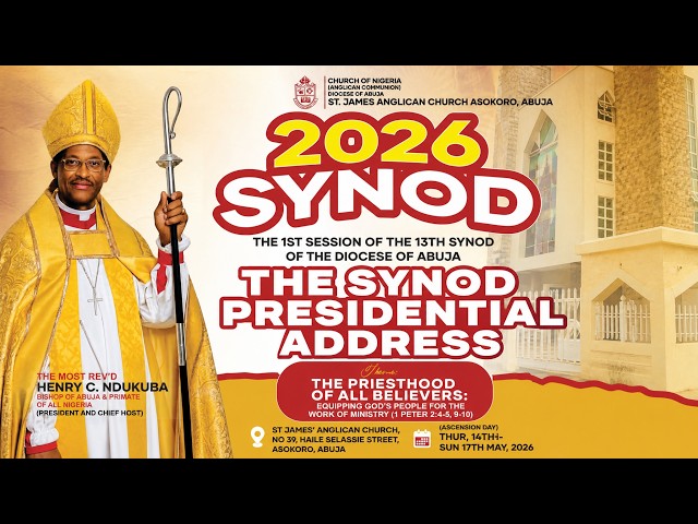 DIOCESE OF ABUJA || 1ST SESSION OF THE 13TH SYNOD || DAY 3 || OFFICIAL OPENING