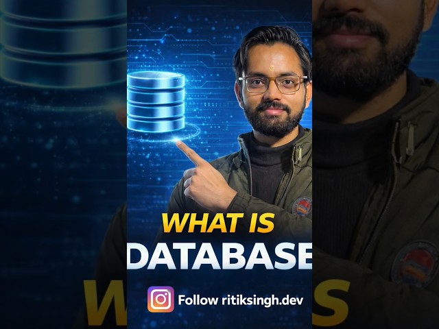 Episode 1:Database Explained, What is Database🔥
