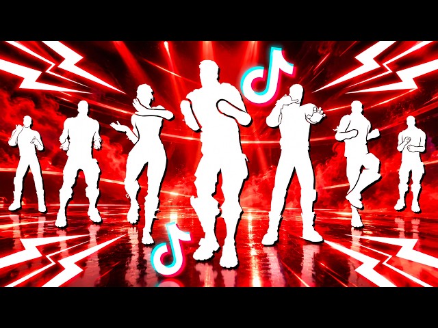 💥All Legendary TikTok Dances & Emotes in Fortnite! (Out West, Chicken Wing It, Pull Up)