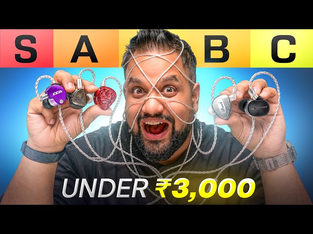 I Tested 5 IEMs Under Rs 3000 - Here's the Best One!