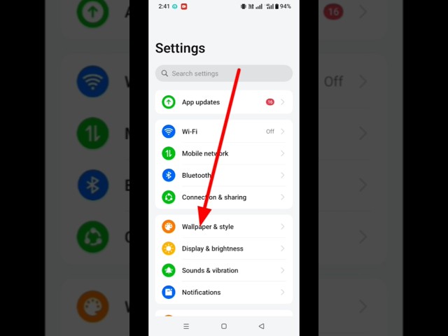 How to change Home screen wallpaper | home screen wallpaper kaise change Kari #shorts #youtubeshorts