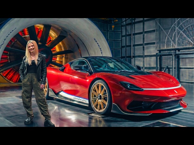Inside The $50,000,000 Secret Pininfarina Wind Tunnel!