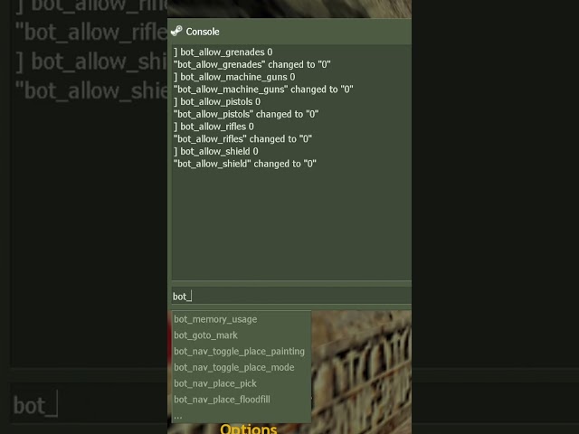 Make Bots Use Different Weapons in CS 1.6