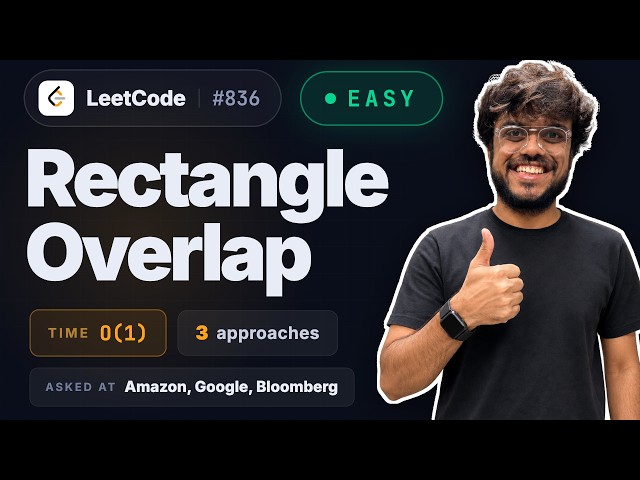 LeetCode 836: Rectangle Overlap