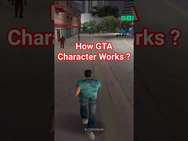 This is Why Object Oriented Programming is necessary explained with GTA #cswithharsh #python #shorts