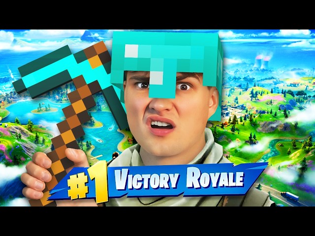 Can A Pro Minecrafter WIN in FORTNITE?
