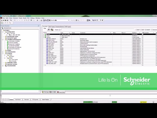 Creating IODDTs for Modicon M340 I/O Modules via Unity Pro | Schneider Electric Support