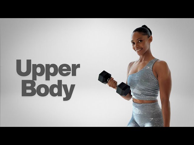 20 minute upper body dumbbell workout | Build Strength and Tone Up 💪🏽