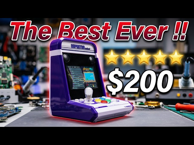The Viewlex Mini Arcade Bartop From China Is INSANE!