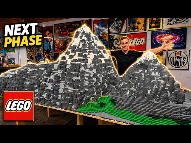 The Next Phase! LEGO Mountain Update!