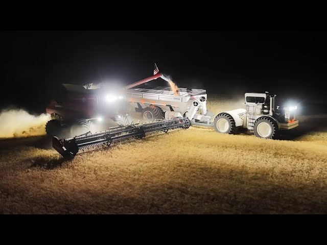 Nighttime Harvest Is Spectacular 