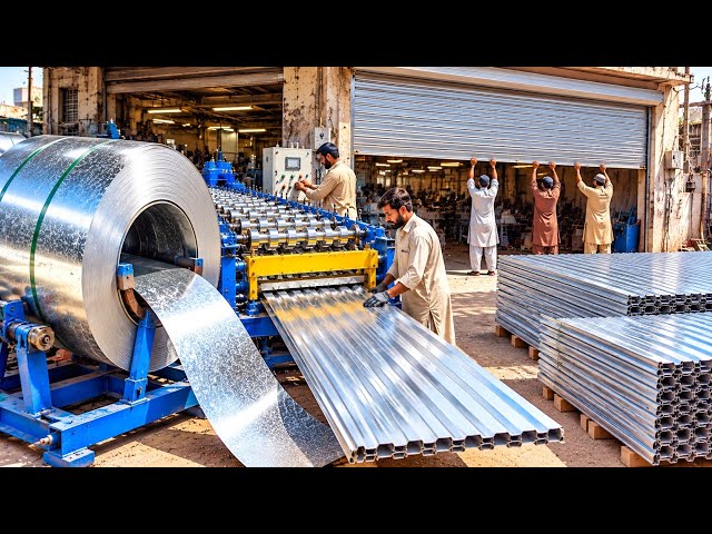 How Shop Shutters Are Made From Steel Sheets | Inside the Manufacturing Process