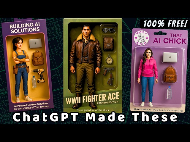 How To Create Your Own Toy Action Figure with AI for FREE