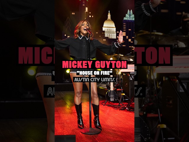 Mickey Guyton - House On Fire clip  | Live From Austin City Limits TV