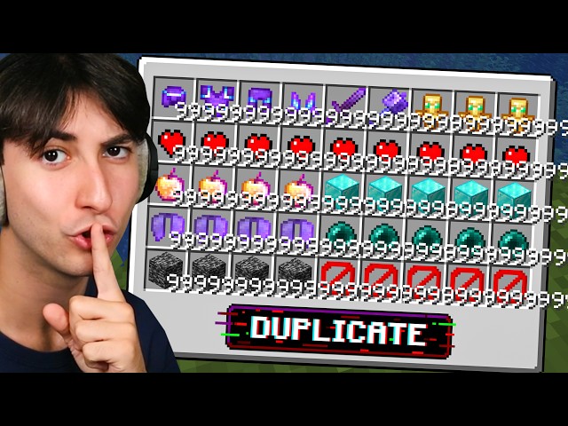 I Secretly Duped EVERY Item in Minecraft