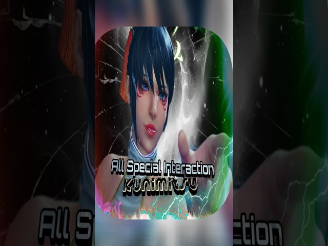 Kunimitsu  Interaction Tekken 8