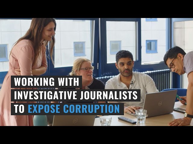 Working with investigative journalists to expose corruption | Transparency International